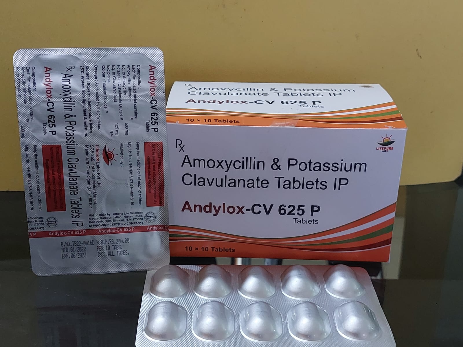 Andylox-CV 625 LB Tablets